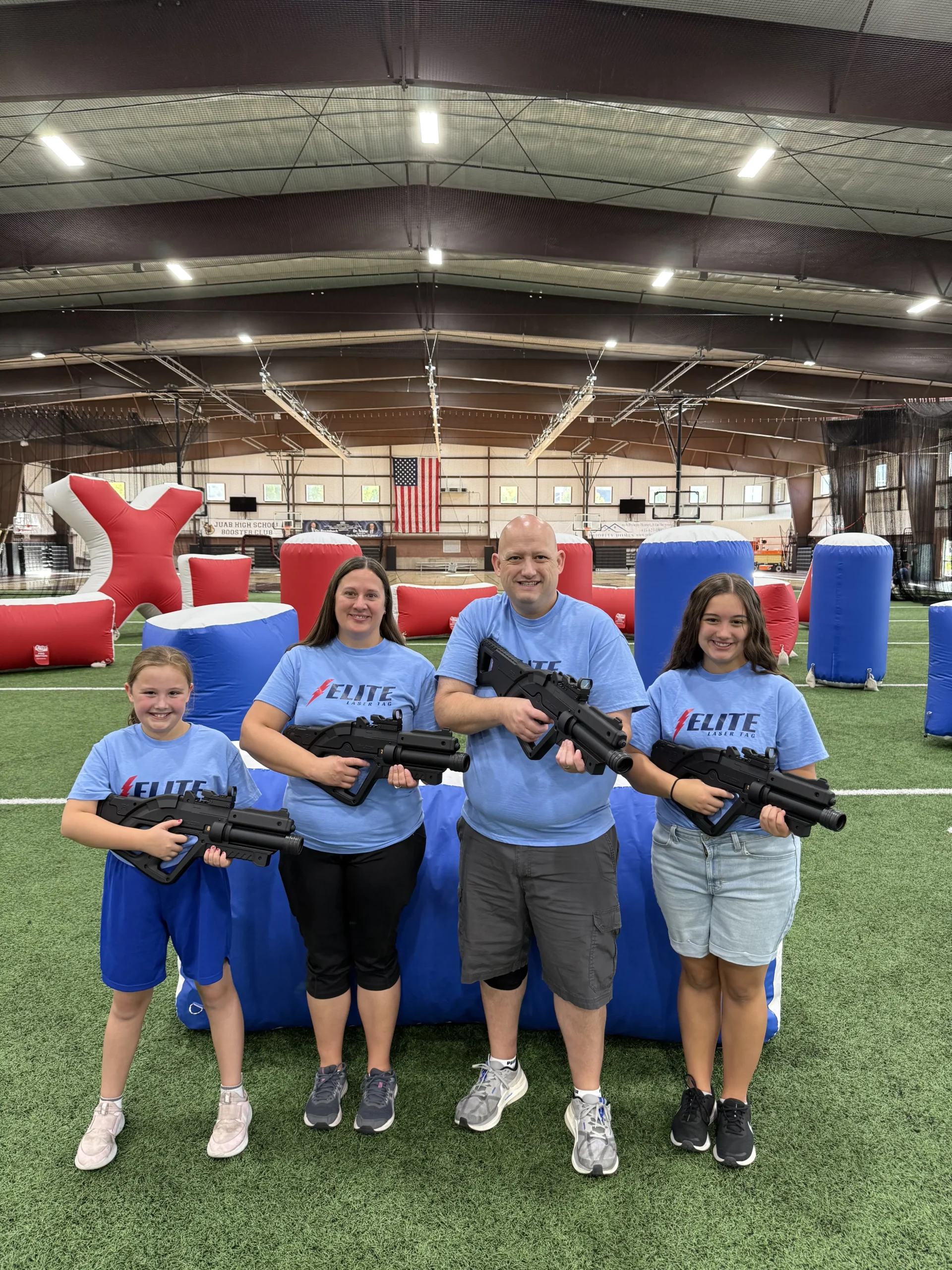 Dwayne, Sarah, Megan, and Lindsey Horton