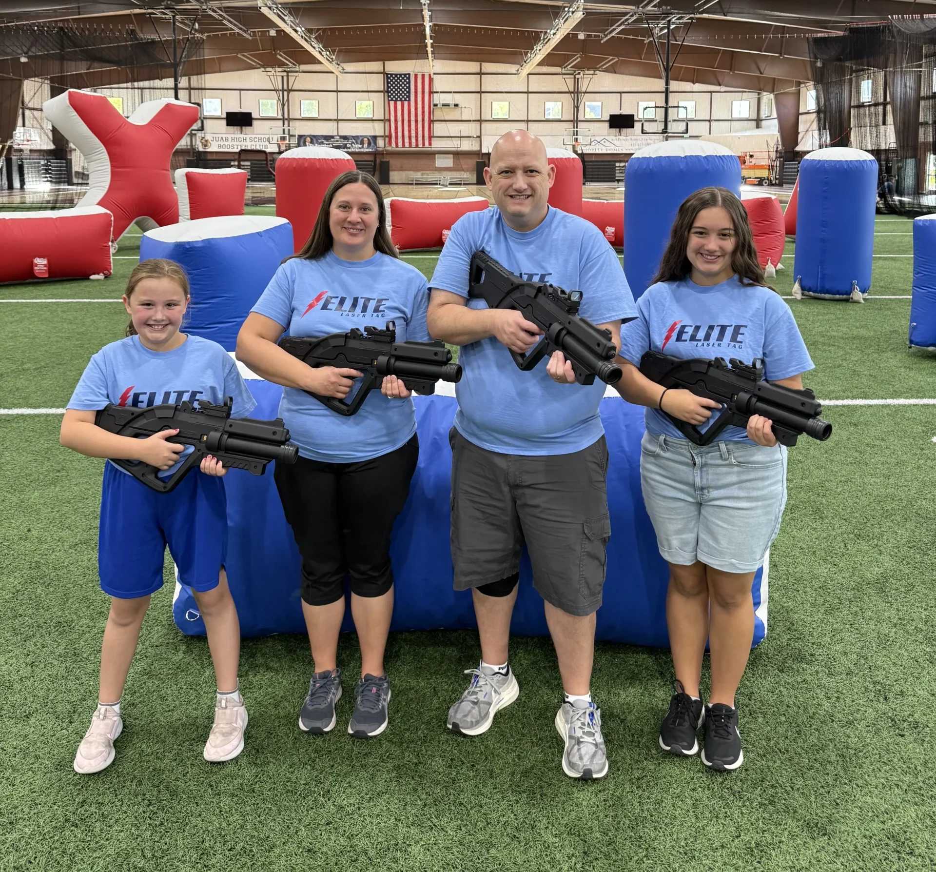 Dwayne, Sarah, Megan, and Lindsey Horton